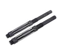 QUARKZMAN 2pz Alesatore Manuale Set 21mm-23mm 23-26mm Regolabile H8, Alesatori Metrici Punta Trapano per Alesatura Fori in Metallo Legno, 6 Flauti Dritti
