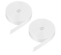 QUARKZMAN 2Pz Cinghie Per Tapparelle 6 m, 23mm, Per Avvolgitore a Vite Per Tapparelle, Avvolgitore a Cinghia Per Montaggio Esterno, Porte, Finestre, Tapparelle, Nastro Per Cinghia, Bianco