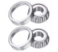 QUARKZMAN 2pz Cono e Coppa Cuscinetti a Rulli Conici A4050/A4138, Foro 0.5" x OD 1.3775" x Spessore 0.433", Suscinetto a Sfera Conico Mini Cuscinetto Tornio Meccanico, ABEC-5