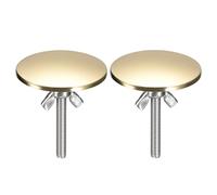 QUARKZMAN 2pz Coperture per Fori del Lavello da Cucina Champagne Oro