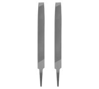 QUARKZMAN 2pz Lima per Metallo 6" 3,3mm Acciaio al Carbonio ad Alta Resistenza Taglio Singolo Piatto per Sbavatura Rimozione Materiale