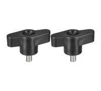 QUARKZMAN 2Pz Manopola a Vite di Serraggio, M5 x 12mm in Acciaio Inossidabile 304 a Forma di T per Sostituire Rapidamente Manopola di Serraggio a Mano Viti con Impugnatura a T