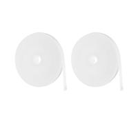 QUARKZMAN 2pz Nastro per Piante da Giardino 33ft 25/64" in Nylon Bianco | Legami per Piante Riutilizzabili, Cinghia per Legare Piante per Giardino Casa Ufficio