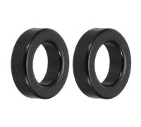 QUARKZMAN 2pz Nucleo Toroidale 23x36x13mm Ferro Ferrite Strozzatori Anello Potenza Toroidale Trasformatore a Stabilizzare Segnale Trasmissione Resistenza ElettroMagnetica Interferenza Nero