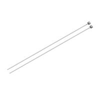 QUARKZMAN 2Pz Spille di Espulsori Dritte, 1,5mm (1/16") Dia. Punzone in Acciaio 65Mn con Punta Rotonda da 200mm (8") di Lunghezza per Manutenzione Meccanica