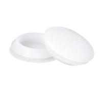 QUARKZMAN 2Pz Tappi in Silicone, Tappi in Gomma in Silicone Tappo Fori 40mm, Tappi Copriforo per Tubi Metallici, Tappo in Gomma da Laboratorio Mobili, Trasparenti