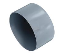 QUARKZMAN 2pz Tappi Terminali in Gomma 70mm Id Copertura Cappuccio a Vite Protettori Filettati Grigi per Tubi in Vinile Rotondi
