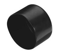 QUARKZMAN 2pz terminali in gomma da 70 mm ID in vinile per tubo tondo copri bullone protezioni per filettatur, colore nero