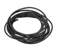 QUARKZMAN 3 Metri/9,8 Piedi 14AWG Cavo Silicone Intrecciato Alta Temperatura -60 a 300 Gradi Celsius Cavo Elettrico Isolato Resistente per Industria, Nero