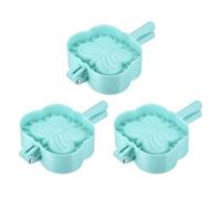 QUARKZMAN 3 Pezzi Stampo Per Ravioli A Forma Di Farfalla, Pressa Per Ravioli In Plastica Facile Da Usare Carino Per Pierogi Empanada Involucro Pasta Utensile Cucina Fai Da Te (L, Blu)