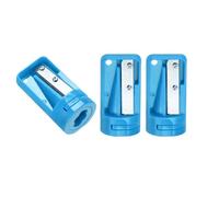 QUARKZMAN 3 Pezzi Temperamatite da Falegname Carpentiere per Matita da Falegname Temperamatite Portatile per Lavorazione del Legno per Matita Muratore Cantiere (Cielo Blu)