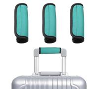 QUARKZMAN 3 Pz Avvolgimento Maniglia Bagaglio per Valigia, Copertura Grip Borsa in Neoprene Protettore Identificatori Bagaglio Avvolgimenti Maniglia, Blu Lago