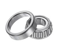 QUARKZMAN 30203 Cono e Coppa Cuscinetto a Rulli Conici, Foro da 17mm x Od da 40mm x Spessore 13mm, Set Cuscinetti a Rulli Conici in Acciaio Cromato, Abec-3