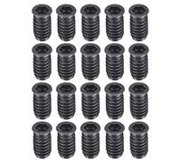 QUARKZMAN 30Pcs Inserti Filettati, M10-1.5x30 Acciaio Al Carbonio Zincato Prigionieri A Esagono Interno Per Legno Utensili E Accessori