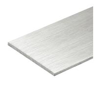 QUARKZMAN 316L Acciaio Inossidabile Barra Piatta Lunghezza 300mm Larghezza 50mm Spessore 4mm Strisce Metalliche Finitura Spazzolata Per Cucina Artigianato Macchinari Edilizia Chimica 1 pz