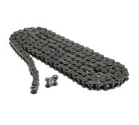 QUARKZMAN #35/06C-1 Catena a Rulli 3 Piedi Passo 3/8" Catene a Rulli Acciaio al Carbonio con Collegamenti Master Gratuitiper Biciclette Go-Kart, 160 Link