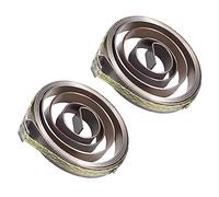 QUARKZMAN 36 x 6 x 0.65mm Piatto Bobina Molla x 2pz Trapano Pressa Penna Feed Return Boil Molla per Trapano Pressione, [Bronzo Tono]