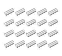 QUARKZMAN 38pz Spina Centraggio Perni 304 Acciaio Inossidabile M5 x 12mm Cilindrica Perno Supporto Mensole Perno Parallelo per Produzione Meccanica Industria Installazione Mobili, Argento