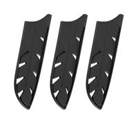 QUARKZMAN 3Pcs CopriLama Custodie Per Coltelli Protezione Lame Per 7" Santoku Knife Coprilama Universali Per Cucina, Nero