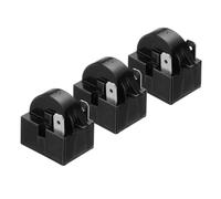 QUARKZMAN 3pz PTC Relè di Avviamento per Frigorifero, 4.7 Ohm 2 Pin Relè di Avviamento per Compressore Frigorifero