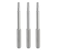 QUARKZMAN 3Pz T8H Punte per Cacciavite Torx 5/32" Gambo Esagonale 45mm L | Stella Magnetica Inserti per Avvitatore Professionali, Testa a 6 Punte, Punta per Cacciavite in Acciaio S2