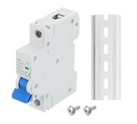 QUARKZMAN 4 Pcs Interruttore Automatico Miniaturizzato AC 1P 6A 120/240V Isolatore M80AC Montaggio Su Guida DIN Interruttore Di Disconnessione Protezione Da Sovraccarico Termico Magnetico