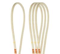 QUARKZMAN 4 Pezze Cinghia Industriale per Macchina da Cucire M42 42.5" Circonferenza Esterna Cinghia di Gomma A V Triangolare per Macchine Overlock Asola Tirante Vita Elastico