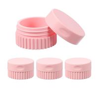QUARKZMAN 4 Pezzi Contenitori Da Viaggio Per Articoli Da 0.68oz 20ml Rosa