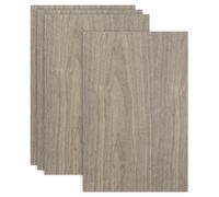 QUARKZMAN 4 Pezzi Fogli Di Compensato Di Noce 30 x 45 x 3 Mm Legno Non Finito Pannelli Leggeri E Resistiti Per Taglio Laser Incisione Artigianato Pittura Modelli Aeroplani