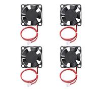 QUARKZMAN 4 Pezzi Ventilatore Di Raffreddamento Per Stampante 3D DC 24V 3010 Mini Ventilatore Senza Spazzole Con Terminali Positivi Tipo A1 2.54mm Cuscinetto Idraulico 8500 RPM Calore