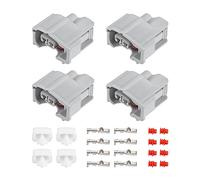 QUARKZMAN 4 Set 2 Pin No.9098011875 carburanti Iniettore Connettore Adattatore per Toyota