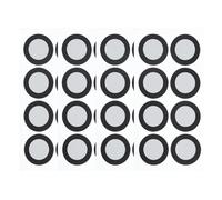 QUARKZMAN 40Pcs Marker Rotondi Per Scanner 3D Manuale, Diametro Interno 20mm Diametro Esterno 30mm Punti Di Scansione Ad Alta Riflettività Per Target Di Posizionamento Scanner