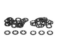 QUARKZMAN 40pz Interna Dente Stella Blocco Rondelle Set M14 M16 Pressione Rete Molle Rapido Velocità Chiusura Rondelle 304 Acciaio Inox Spingi Dadi