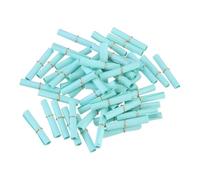 QUARKZMAN 48Pezzi Mini Pergamene Vintage 10 x 5cm Carta Azzurro Cielo
