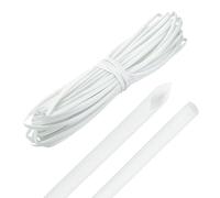 QUARKZMAN 49ft Guaina Intrecciata Per Cavi, 5mm / 3/16" ID 200C Alta Temperatura 1500V Protettore Per Filo In Fibre Di Vetro Organizzatore Cavi Gestione Fili Per Motore Rigo