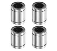 QUARKZMAN 4Pcs Cuscinetti Lineari A Sfere LM20UU, Diametro Interno 20mm, Diametro Esterno 32mm, Lunghezza 42mm, Doppia Guarnizione In Gomma Per Applicazioni Stampanti 3D CNC Macchine, ABEC3