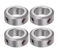 QUARKZMAN 4pz Albero Fascetta 16mm Alesaggio Alluminio Lega Set Vite Albero Fascette, 26mm OD, 10mm Larghezza, per Assale Carriola, Gruppi Ingranaggi, Macchine Utensili CNC