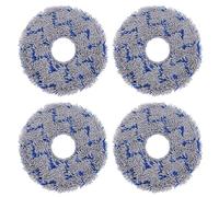QUARKZMAN 4pz Aspirapolvere Panno Mocio Tamponi Panni Mocio Tamponi Robot Aspirapolvere Aspirapolvere Accessori per Ecovacs per Deebot X1 T10 Turbo/ X1/ X2/ T10/ T20 Tamponi Ricambio