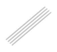 QUARKZMAN 4pz Asta Filettata Intera, M3 x 150mm Acciaio Inossidabile 304 Borchie Barra Filettatura Destra M3-0.5 Filo di Pece per Assemblaggio Mobili Macchinari