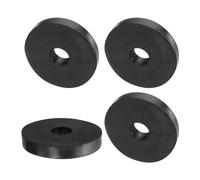 QUARKZMAN 4pz Distanziali Gomma 60mm OD, 15mm ID, 10mm Aaltezza Distanziatore Rotondo Antivibrazioni Boccola Anelli Tenuta Rondelle Spessa per Accessori Auto Domestici