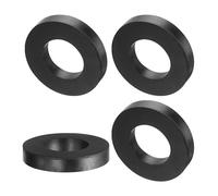 QUARKZMAN 4pz Distanziali Gomma 60mm OD, 33mm ID, 10mm Aaltezza Distanziatore Rotondo Antivibrazioni Boccola Anelli Tenuta Rondelle Spessa per Accessori Auto Domestici
