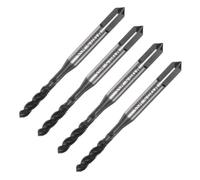 QUARKZMAN 4pz Elicoidale Flauto Filettatura M3 x 0.5 Nitruro Rivestito Metrico Vite Completamente Rettificato Alta Velocità Acciaio 6542 Macchina Maschiatura Filettatura Utensile