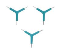 QUARKZMAN 4pz Forma Y 3 Modo Bici Esagonali Chiavi Set 2,5/3/4mm 4/5/6mm 5/6/8mm Tipo Y Interno Tutto in uno Multi Portatile Bicicletta Coppia Chiave per Ciclismo Riparazione Attrezzo Blu