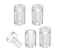 QUARKZMAN 4pz Insegne Distanziali Viti 3/4" x 1-3/8" Acrilico Parete Montaggio Ferramenta Pubblicità Vetro Chiodi Chiodo per Appendere Cornice