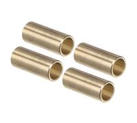 QUARKZMAN 4pz Manicotto Cuscinetti 1/4" Alesaggio 5/16" OD 3/4" Lunghezza Fuso Ottone Autolubrificante Boccola