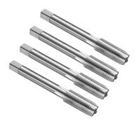QUARKZMAN 4Pz Maschi Per Filettatura Diritto, M12 X 1.25 Utensile Per Filettatura Metrica, Maschiatura, Fresatura Filettata, Acciaio Rapido 6542 (HSS 6542)