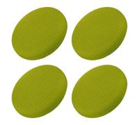 QUARKZMAN 4pz Migliorato Rotondo Bar Sgabello Coperchi Rotondo Sedia Coperchi Dia.12-14" Rotondo Sedia Seduta Cuscini per Sedie Sgabello Fodere Verde