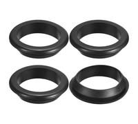 QUARKZMAN 4pz Passacavo 70mm ID 80mm Guarnizione per Cavi Passacavo in Gomma Gommini Passacavo Elettrico per Firewall Guarnizione per Cablaggio Elettrico, Nero