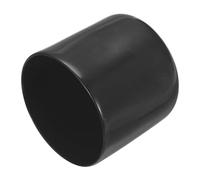 QUARKZMAN 4pz Tappi Terminali in Gomma 43mm ID Protezioni per Filettatura Vite Coperchio Cappuccio Terminale Rotondo in Vinile Nero