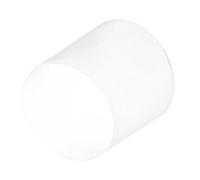 QUARKZMAN 4pz Tappi Terminali in Gomma 45mm Id Copertura Cappuccio a Vite Protettori per Tubi Rotondi in Vinile Trasparente